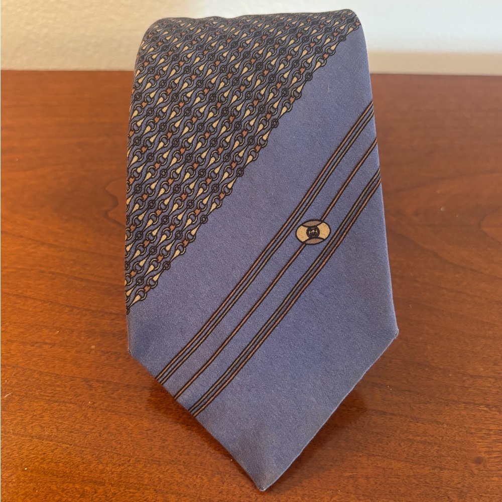 Vintage Gucci Accessories Collection Silk Tie Made in Italy - Picture 7 of 15